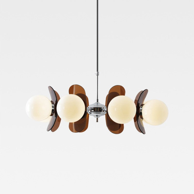 5 Head Bauhaus Chandelier