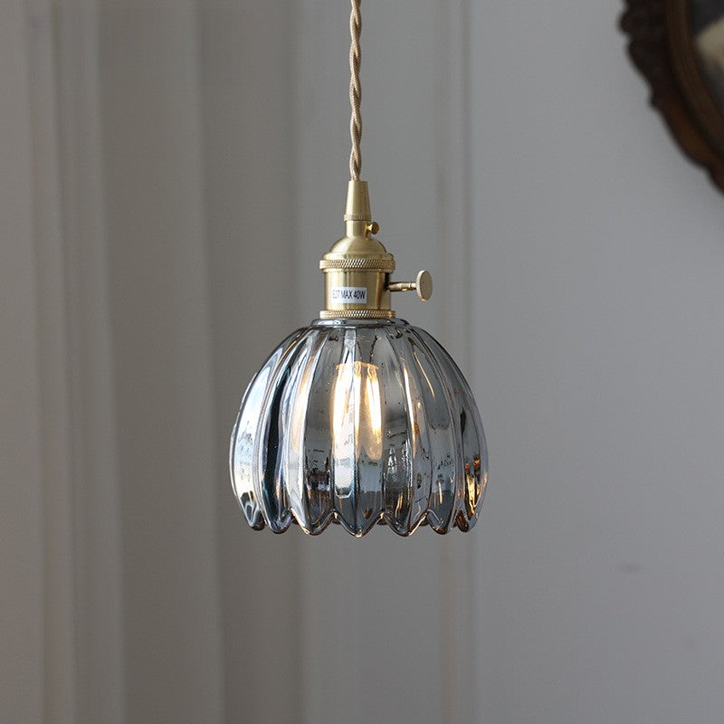 Japanese Glass Pendant Light