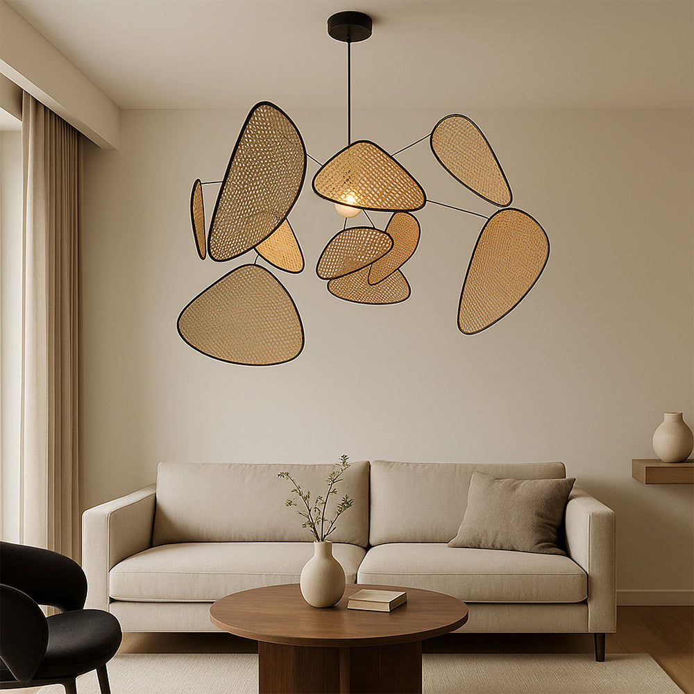 Brias Rattan Pendant Light