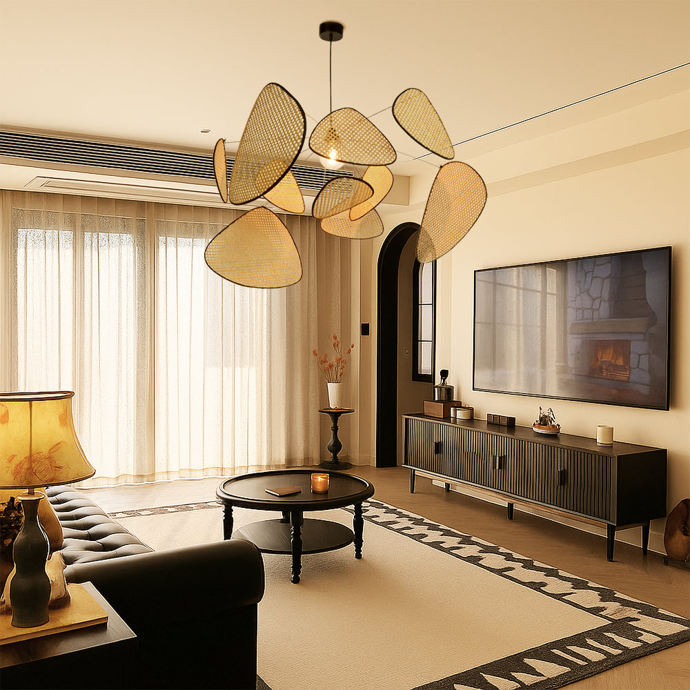 Brias Rattan Pendant Light