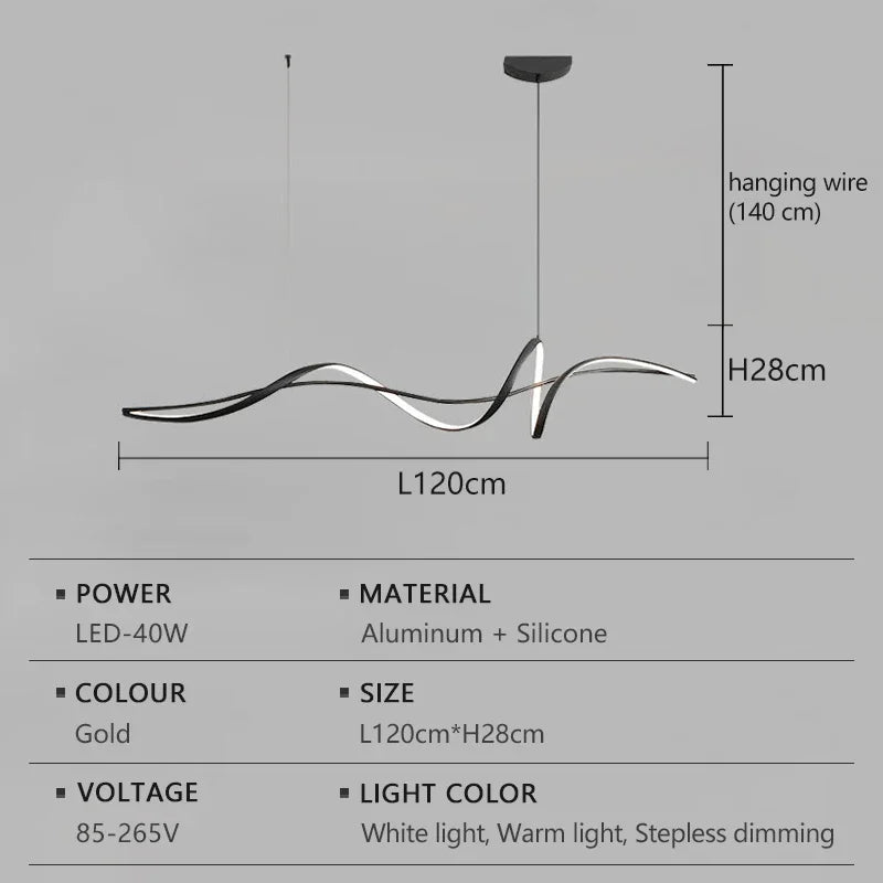 Kyra Minimalistic Chandelier