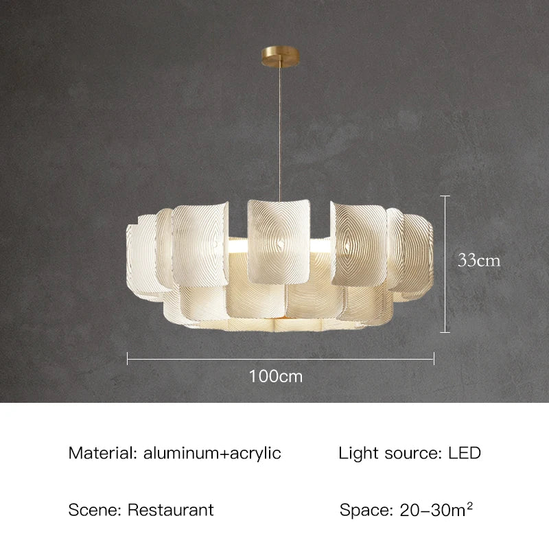 Gerido Wabi Sabi Chandelier