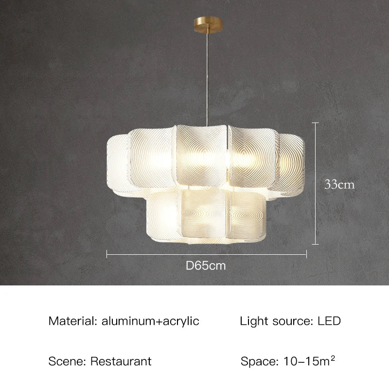 Gerido Wabi Sabi Chandelier