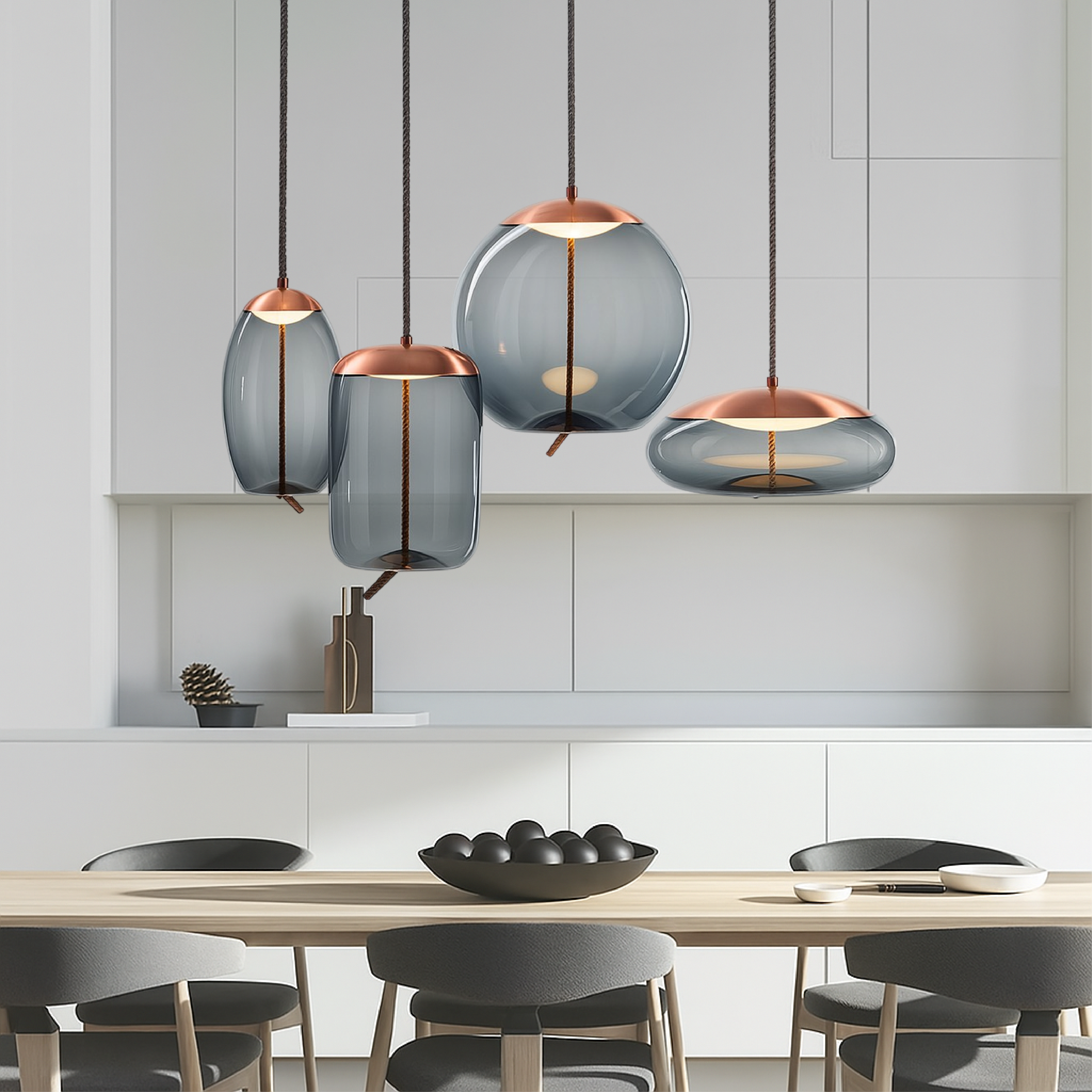 Hempoire Pendant Light Rose Gold