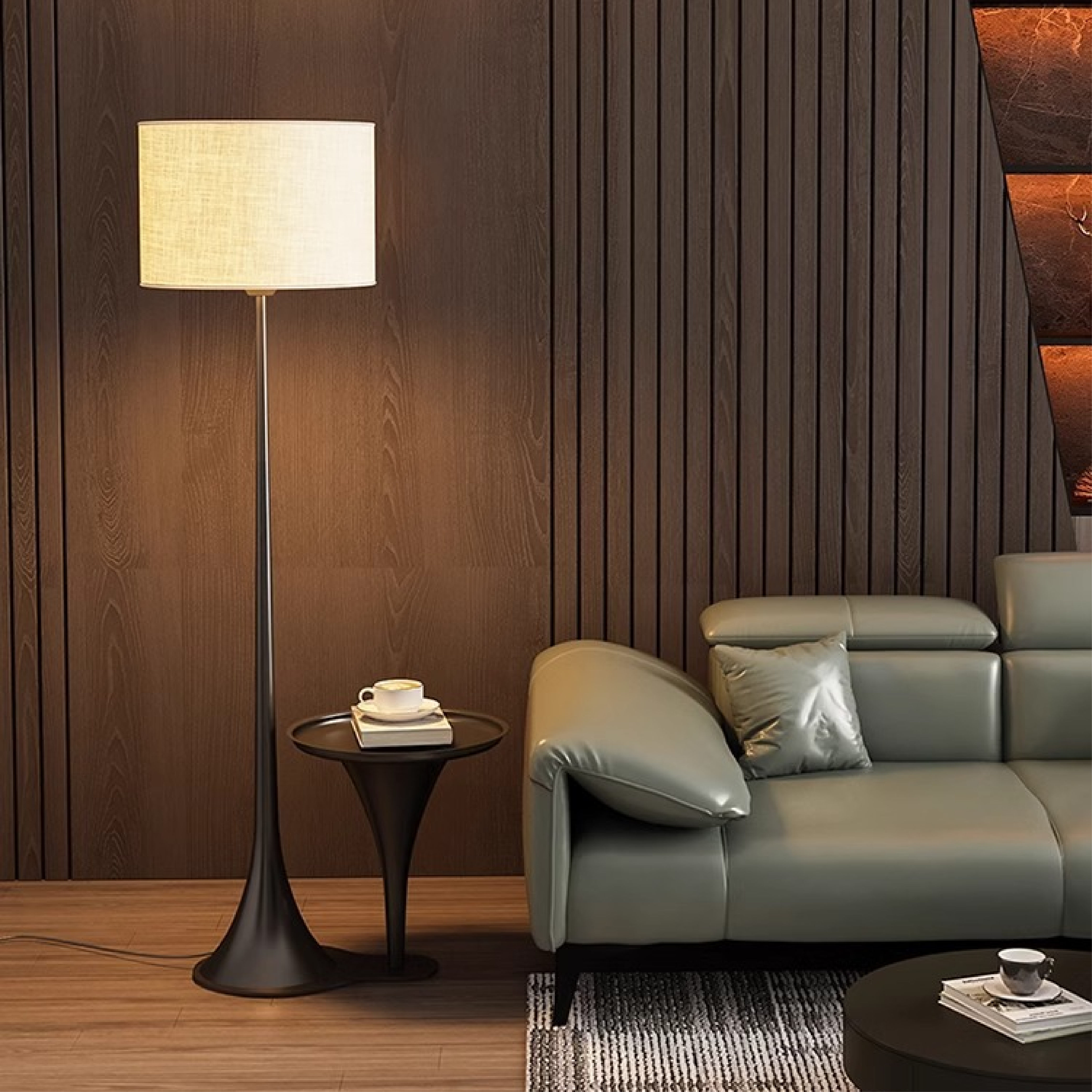 Anderos Silk Floor Lamp