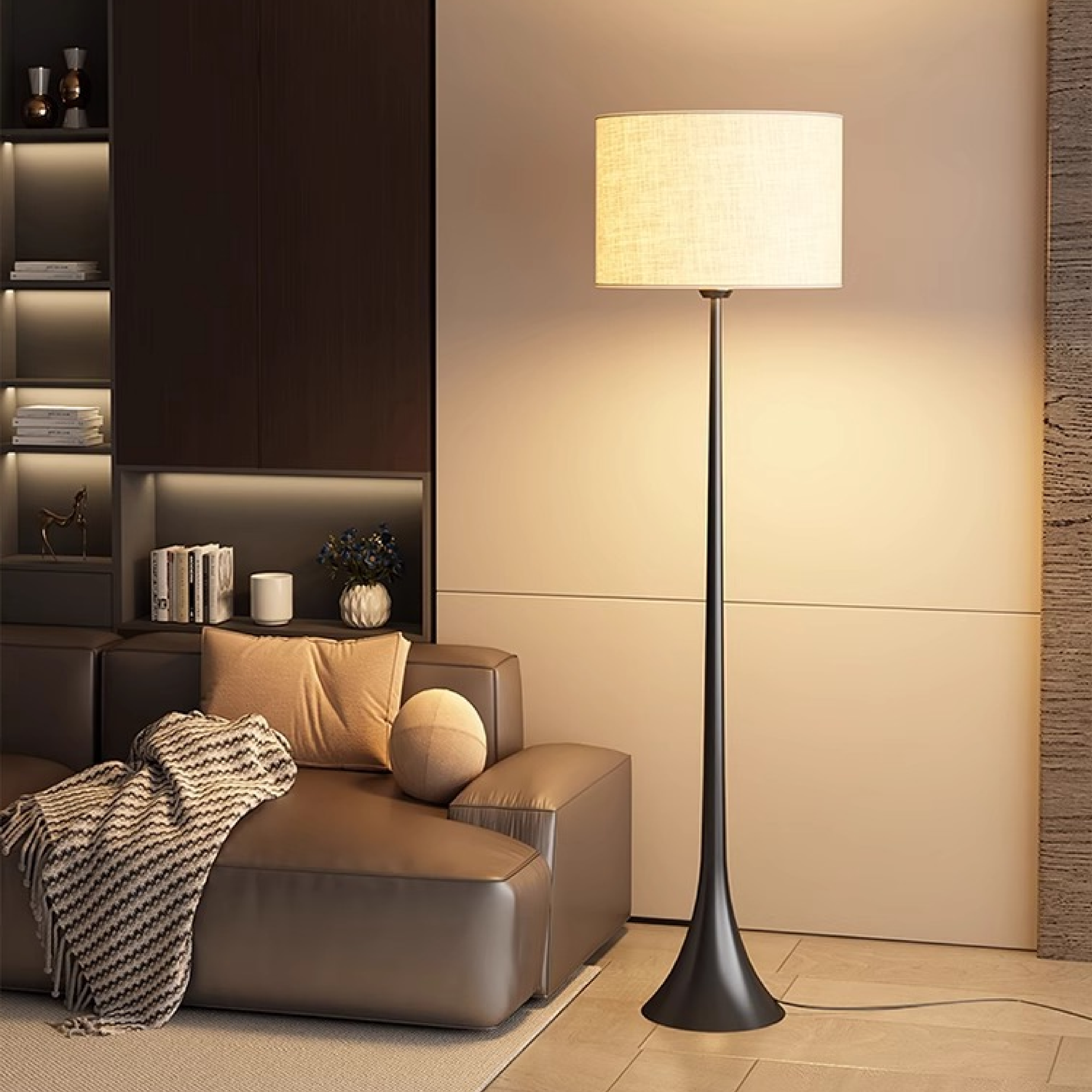 Anderos Silk Floor Lamp
