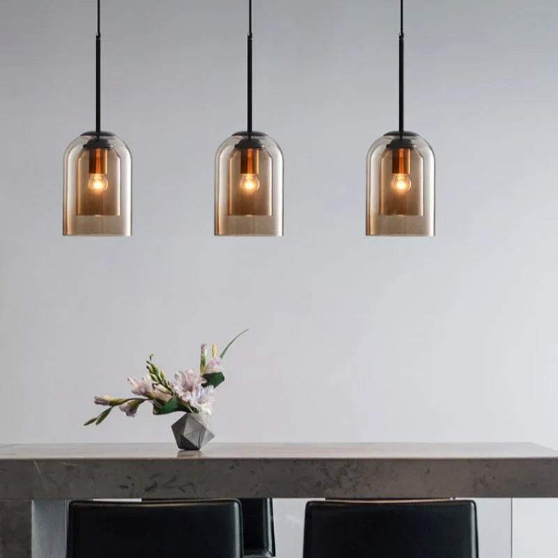 Janis Glass Pendant Light