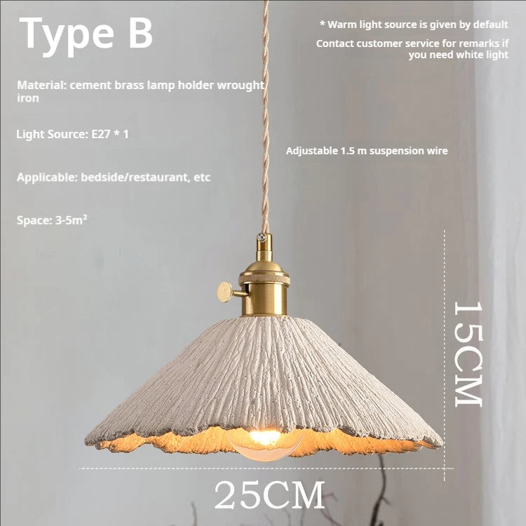 Cement Pendant Light